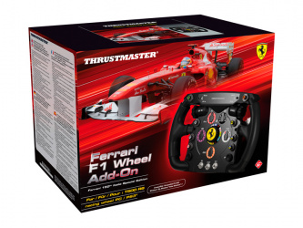 Thrustmaster Volante Ferrari F1, Inalámbrico, RF, Negro - para T500/T300/TX 