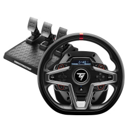 Thrustmaster Volante + Pedales T248, Alámbrico, Negro, para PlayStation 4/5 