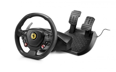 Thrustmaster Volante T80 Ferrari 488 GTB, Alámbrico, USB, Negro 