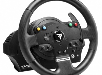 Thrustmaster Volante + Pedales TMX Force Feedback, Alámbrico, Negro, para Xbox One/PC 
