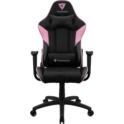 ThunderX3 Silla Gamer EC3, hasta 150Kg, Negro/Rosa 