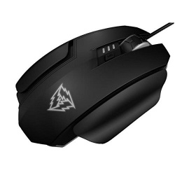 Mouse Gamer Ergonómico ThunderX3 Óptico TM50, Alámbrico, USB, 10.000DPI, Negro 
