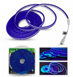 Tianlai Tira de Luces LED Luz Azul Neon, 5m x 1cm, 1 Pieza 