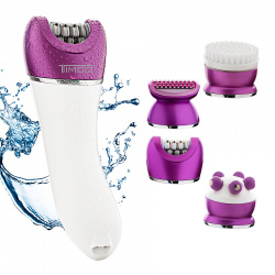 Timco Depiladora DW-605, Púrpura/Blanco 