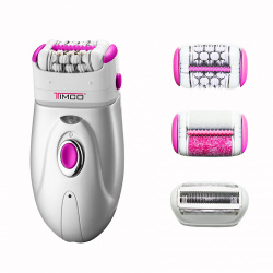 Timco Depiladora DW-3619R, 3 en 1, Rosa/Gris 