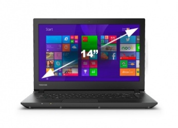 Laptop Toshiba Satellite C45-C4201S 14'', Intel Celeron N3050 1.60GHz, 4GB, 500GB, Windows 8.1, Negro 