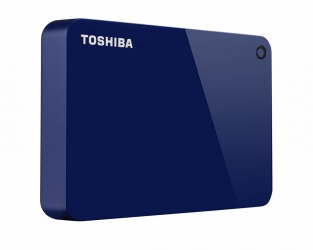 Disco Duro Externo Toshiba Canvio Advance 2.5'', 4TB, USB 3.0, Azul 