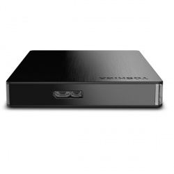 Disco Duro Externo Toshiba Canvio Slim II 2.5'', 1TB, USB 3.0, 5400RPM, Negro - para Mac/PC 