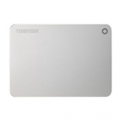 Disco Duro Externo Toshiba Canvio Premium 2.5'', 1TB, USB 3.0, Plata - para Mac/PC 