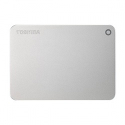 Disco Duro Externo Toshiba Canvio Premium 2.5'', 2TB, USB 3.0, Plata - para Mac/PC 