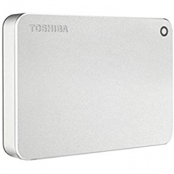 Disco Duro Externo Toshiba Canvio Premium, 3TB, USB 3.0, Plata 
