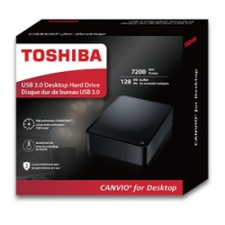 Disco Duro Externo Toshiba Canvio, 4TB, Micro-USB, Negro - para Mac/PC 