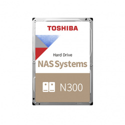 Disco Duro para NAS Toshiba N300 3.5'', 8TB, SATA III, 6 Gbit/s, 7200RPM, 256MB Cache 