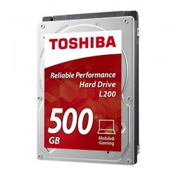 Disco Duro para Laptop Toshiba L200 2.5'', 500GB, SATA II, 5400RPM, 8MB Cache 