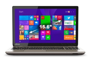 Laptop Toshiba Satellite P55T-B5166SM Touch 15.6'', Intel Core i7-4720HQ 2.60GHz, 8GB, 1TB, Windows 8.1, Negro - con Bocinas de Harman Kardon 