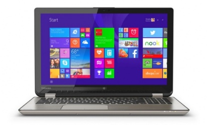 Toshiba 2 en 1 Satellite P55W-B5162SM 15.6'', Intel Core i7-5500U 2.40GHz, 8GB, 1TB, Windows 8.1, Aluminio/Oro 