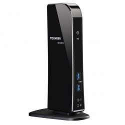 Toshiba Docking Station dynadock U3.0 Universal, 2x USB 2.0, 4x USB 3.0, Negro 