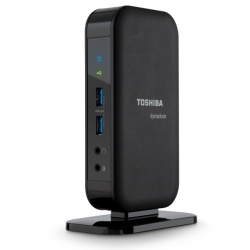 Toshiba Docking Station dynadock V3.0 Universal, 4x USB 2.0, 2x USB 3.0, Negro 