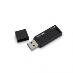 Memoria USB Toshiba TransMemory ID, 16GB, USB 3.0, Negro 