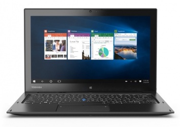 Ultrabook Toshiba Portégé Z20T 12.5'', Intel Core M5-6Y57 1.10GHz, 8GB, 256GB SSD, Windows 10 Pro, Negro/Grafito 