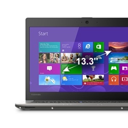 Laptop Toshiba Portégé Z30-B3102M 13.3'', Intel Core i7-5600U 2.60GHz, 8GB, 256GB SSD, Windows 7/8.1 Professional, Plata 