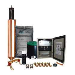 Total Ground Kit de Tierra Física 100K-V2 con Electrodo Magnetoactivo, max. 100A - incluye Acoplador/H2Ohm 