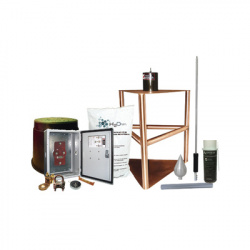 Total Ground Kit Pararrayos con Punta, 200 Metros - Incluye Mástil KDA03 