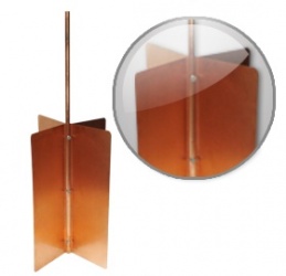 Total Ground Electrodo Convencional Tipo Rehilete, Cobre 