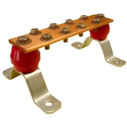 Total Ground Barra de Unión con Aisladores de 1249A de Capacidad 