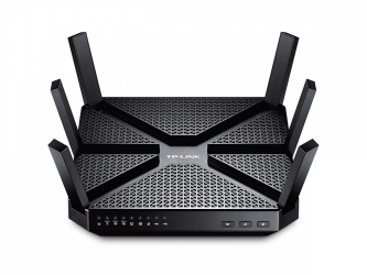 Router TP-Link Gigabit de Banda Triple ARCHER C3200, Inalámbrico, 4x RJ-45, 2.4-5GHz, con 6 Antenas Externas ― ¡Optimizado para Gaming! 