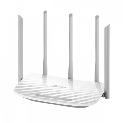 Router TP-LINK Ethernet Firewall ARCHER C60, Inalámbrico, 867Mbit/s, 5x RJ-45, 2.4/5GHz, 5 Antenas Externas 