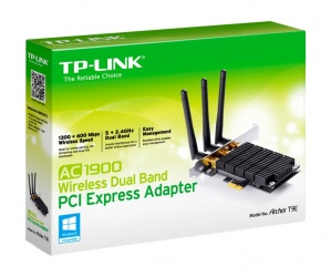 TP-Link Tarjeta PCI Express de Banda Dual AC1900, Inalámbrico, 1300 Mbit/s 