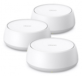 TP-Link Access Point con Sistema de Red Wi-Fi en Malla DECO BE22, 2 x RJ-45, 2882Mbit/s, Wi-Fi 7, Doble Banda 2.4/5 GHz, 4 Antenas, 3 Piezas 