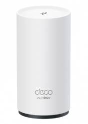 TP-Link Router con Sistema de Red Wi-Fi en Malla Deco BE25-Outdoor, 2 x RJ-45, 2882 Mbit/s WLAN, Doble Banda 2.4/5 GHz, Wi-Fi 7, 4 Antenas Internas, 1 Pieza 