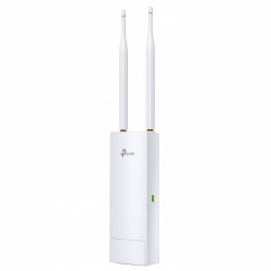 Access Point TP-Link EAP110-OUTDOOR V3, 300 Mbit/s, 1x RJ-45, 2.4GHz, 2 Antenas Externas de 3dBi 