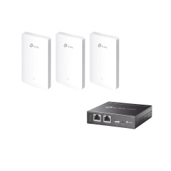Access Point TP-Link de Banda Dual EAP225 OMADA, 867Mpbs, 1x RJ-45, 2.4/5GHz, 3 Antenas de 5dBi, 3 Piezas ― Incluye Controlador OC200 