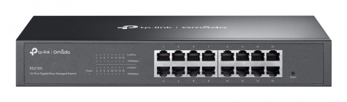 Switch TP-Link ES216G, 16 Puertos Gigabit Ethernet 10/100/1000, 32 Gbit/s, 8000 Entradas, Administrado 