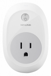 TP-Link Smart Plug HS100, WiFi, 1 Conector, 100-240V, Blanco 