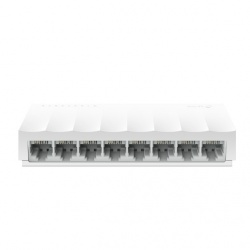 Switch TP-Link Fast Ethernet LS1008, 8 Puertos 10/100Mbps, 1.6 Gbit/s, 2000 Entradas - No Administrable 