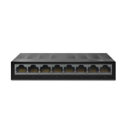 Switch TP-Link Gigabit Ethernet LS1008G, 8 Puertos 10/100/1000Mbps, 16 Gbit/s, 4000 Entradas - No Administrable ― Producto con 1 año de uso en oficina 