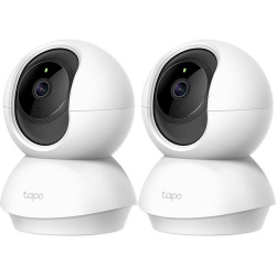 TP-Link Cámara IP Smart WiFi Domo para Interiores Tapo C200, Inalámbrico, 1280 x 720 Pixeles, Día/Noche, 2 Piezas 