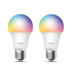 TP-Link Foco Inteligente LED Regulable L530E, Wi-Fi, RGB, Base E27, 8.7 W, 806 Lúmenes 