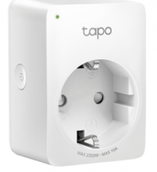 TP-Link Smart Plug Tapo P100, WiFi, 1 Conector, 1200W, 10A, Blanco 