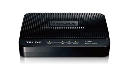 TP-Link Ethernet Módem Router ADSL2+ TD-8816, Fast Ethernet, 1x RJ-11, 1x RJ-45, 24 Mbit/s 