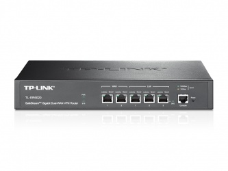 Router TP-Link Gigabit Ethernet SafeStream, Alámbrico, 3x RJ-45, 1x RS-232 