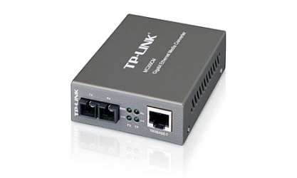 TP-Link Convertidor de Medios MC200CM, 1000 Mbit/s, 100 Metros, 100BASE-FX, 1 Puerto Fibra Multimodo, 1x RJ-45 