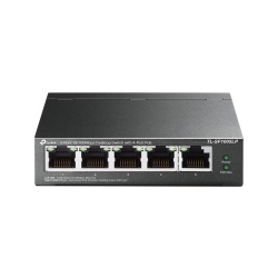 Switch TP-Link Fast Ethernet TL-SF1005P, 5 Puertos 10/100Mbps (4x PoE), 1 Gbit/s, 2000 Entradas -  No Administrable 