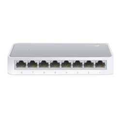 Switch TP-Link Fast Ethernet TL-SF1008D, 8 Puertos 10/100Mbps, 1.6Gbit/s, 1000 Entradas – No Administrable 