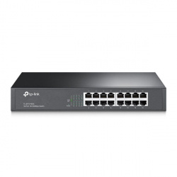 Switch TP-Link Fast Ethernet TL-SF1016DS, 16 Puertos 10/100Mbps, 3.2Gbit/s, 8000 Entradas – No Administrable 