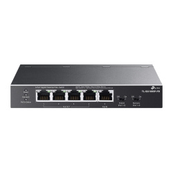 Switch TP-Link TL-SG1005P-PD, 5 Puertos Gigabit Ethernet 10/100/1000 5 x PoE 66W, 10 Gbit/s, 2000 Entradas, No Administrado 